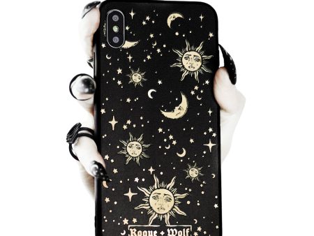 Celestial Phone Case - Mirror Gold Details Hot on Sale