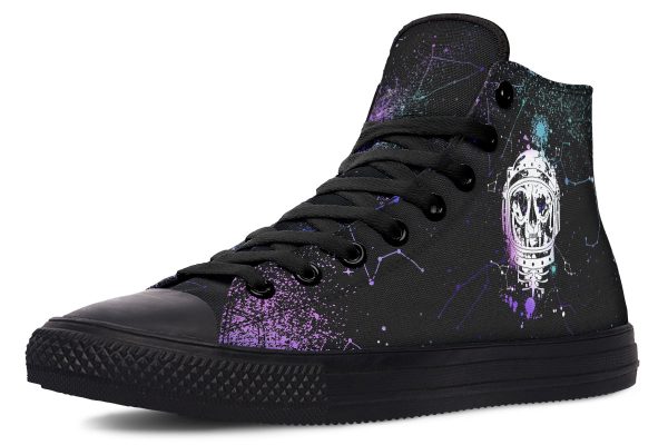 Cat-Astro-Phe High Tops - Classic Premium Canvas Shoes with Comfortable and Durable Soles Online