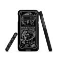 Book of Herbology B&W Tough Phone Case for Samsung - Elegant Durable Protective Witchy Gothic Unique Design For Cheap