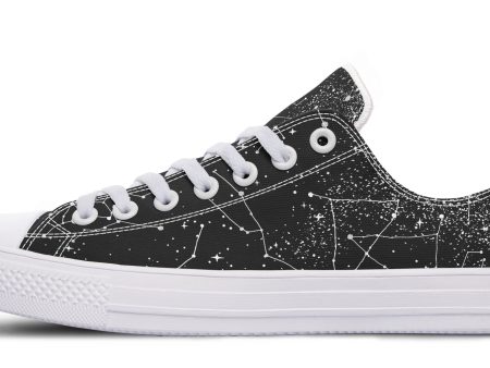 Constellation Low Tops - Classic Premium Canvas Shoes with Comfortable and Durable Soles Discount