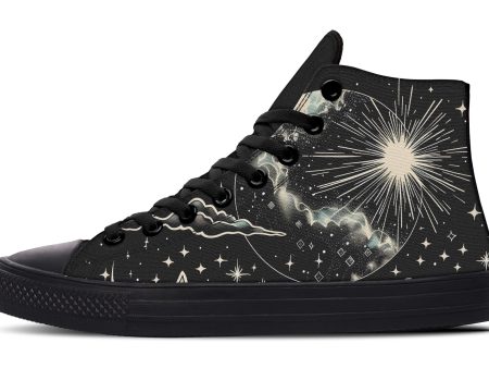 Dawn Star High Tops - Classic Premium Canvas Shoes with Comfortable and Durable Soles Cheap