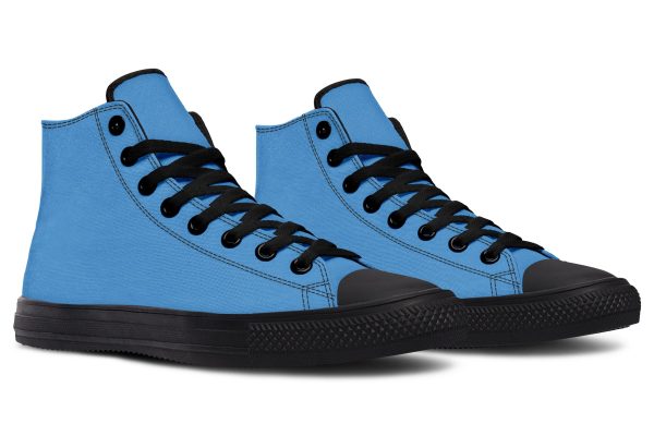 Ocean Wave High Tops - Classic Premium Canvas Shoes with Comfortable and Durable Soles For Discount