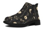 Twilight Garden Chelsea Boots - Comfy Slip-On - Soft & Water-Resistant Micro-Suede Vegan Shoes Online