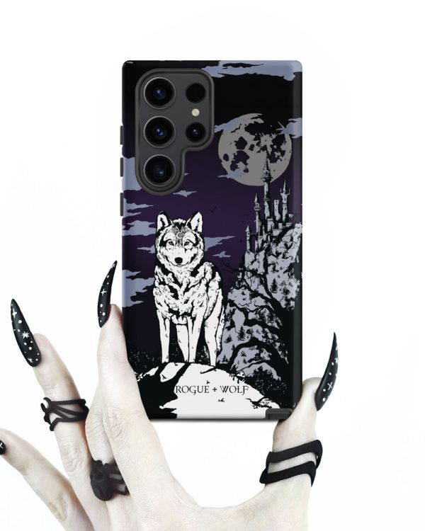 Castle Whitewolf Tough Phone Case for Samsung - Witchy Goth Anti-scratch Shockproof Accessories Cover Hot on Sale