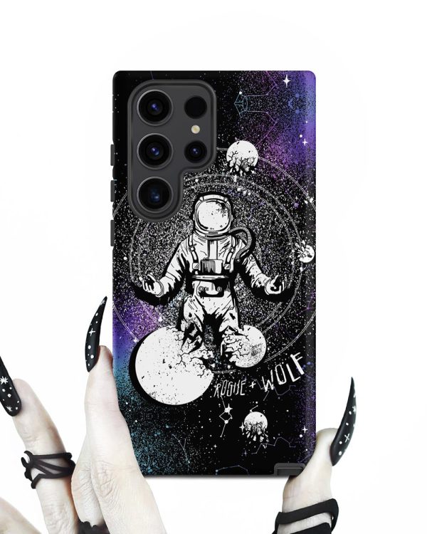 Cosmic Explorer Tough Phone Case for Samsung - Anti-scratch Shockproof Witchy Phone Cover Goth Gifts Hot on Sale