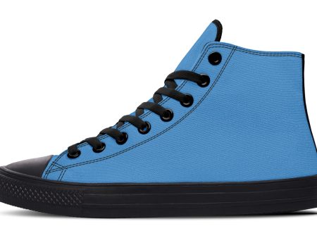 Ocean Wave High Tops - Classic Premium Canvas Shoes with Comfortable and Durable Soles For Discount