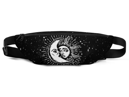 Astral Fanny Pack - Water-Resistant Waist Bag, Gym & Yoga Essentials, Witchy Activewear, Grunge Goth Accessories Online now