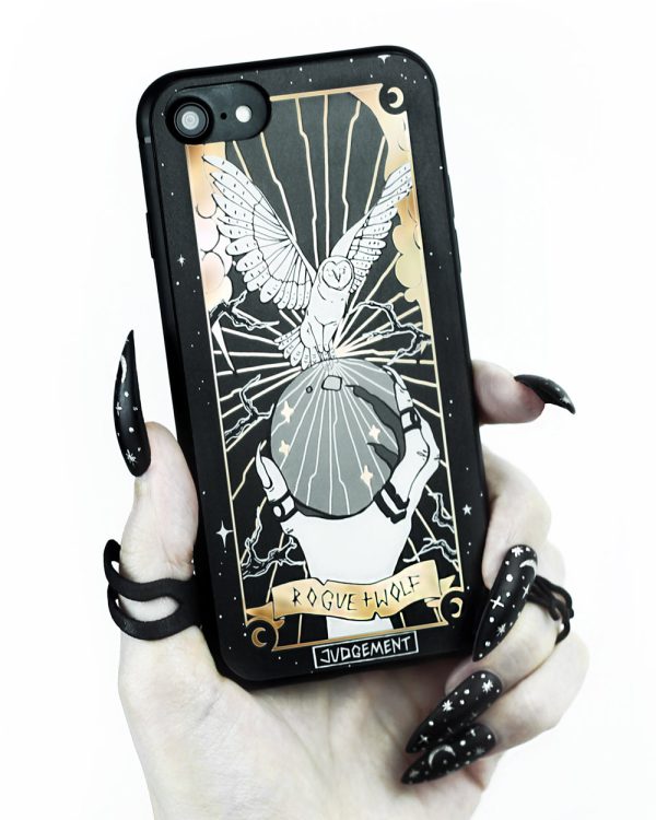 Judgement Tarot Phone Case - Mirror Gold Details Hot on Sale