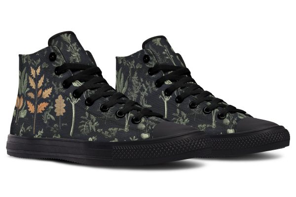 Autumn Memoir High Tops - Classic Premium Canvas Shoes with Comfortable and Durable Soles Hot on Sale