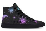 Celestial Pastel High Tops - Classic Premium Canvas Shoes with Comfortable and Durable Soles Cheap