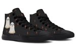 Boo High Tops - Classic Premium Canvas Shoes with Comfortable and Durable Soles For Sale