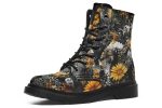 Grim’s Harvest Boots - Vegan Leather Doc-Style Boots with Durable Stitched on Soles Online Sale