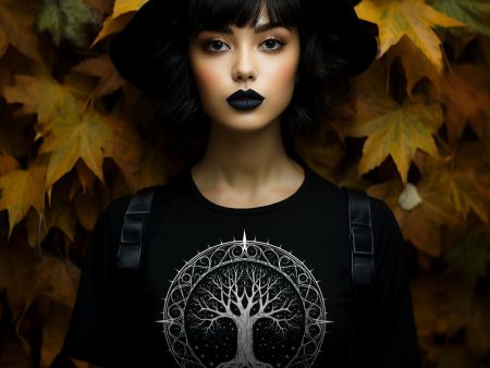 Eternal Growth Tee - Alt Goth T-Shirt Unisex Halloween Gothic Witchy Vegan Clothing Alternative Goth Fashion Cheap